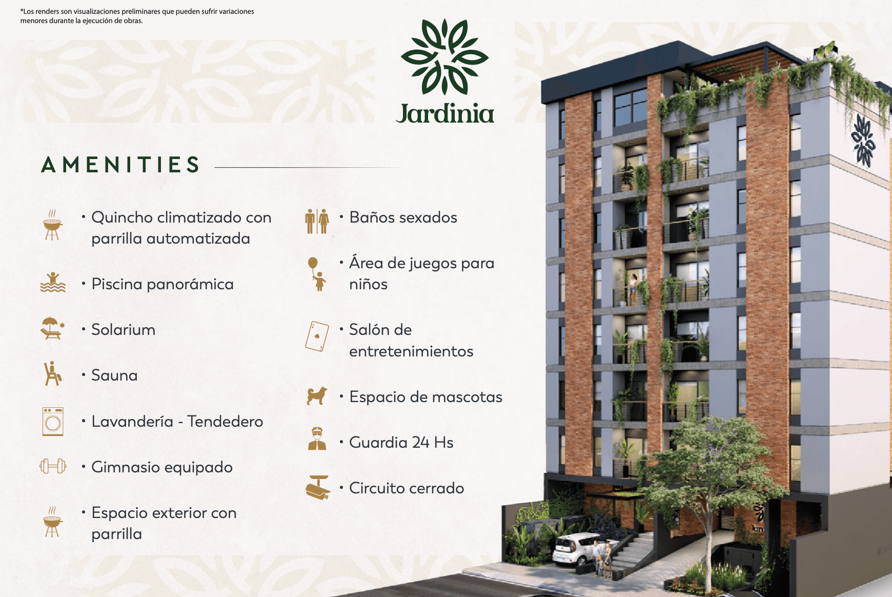 OPORTUNIDAD - Dpto de 1 habitación en Edificio Jardinia – 3