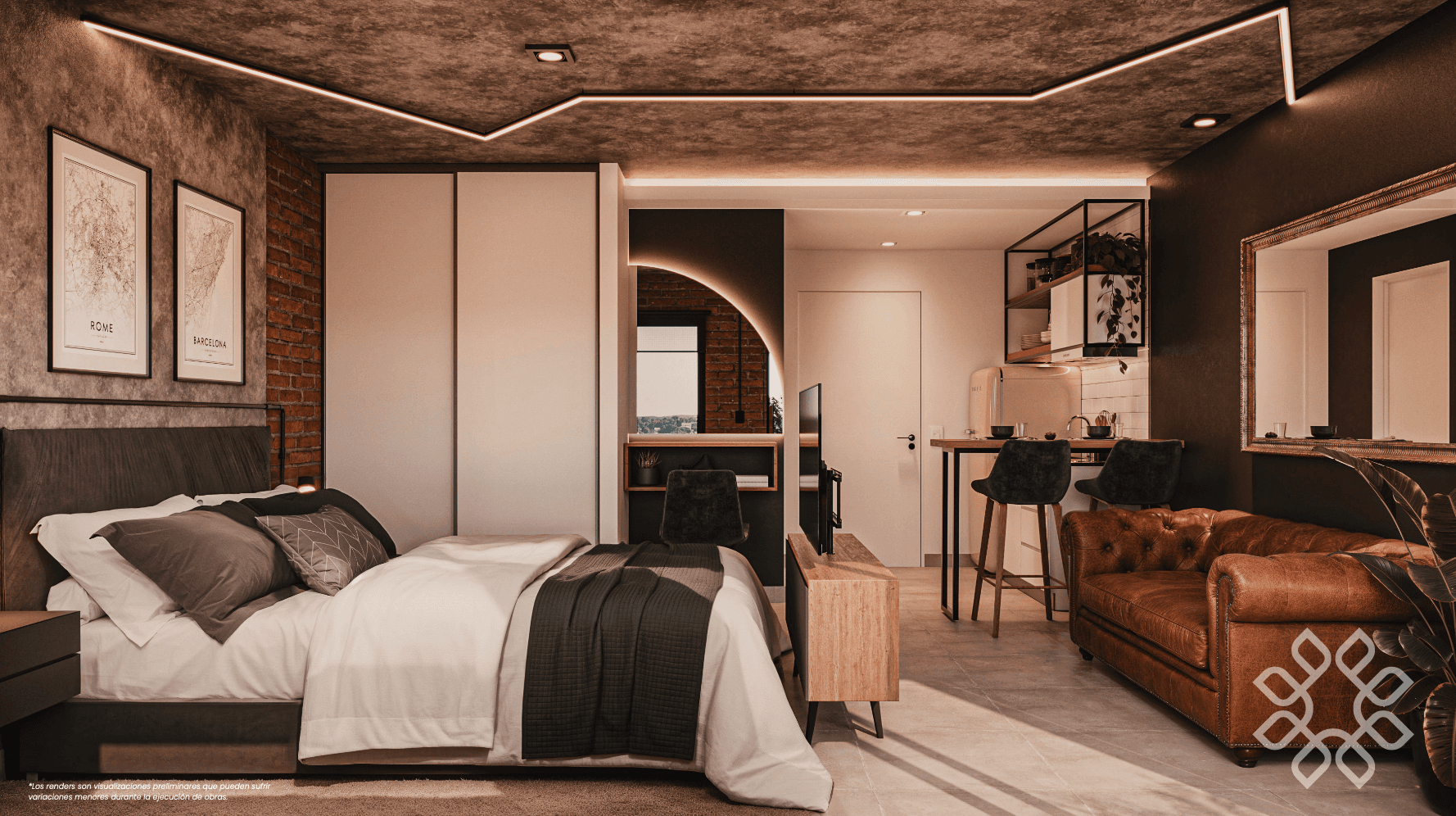En Venta - Monoambiente En Edif. Soho Flats – 3