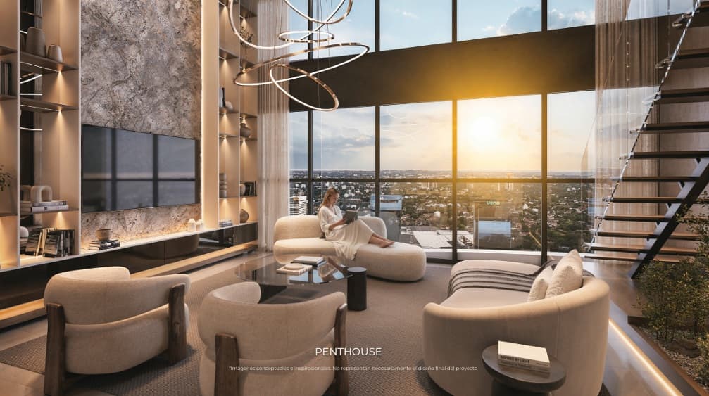 Exclusivo penthouse en altura, Aether: Lujo y vistas panorámicas en un solo lugar. – 2