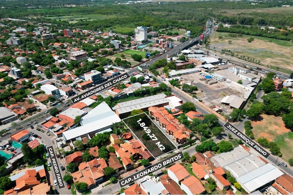 Importante Terreno en Bo. San Jorge. Asunción. 750,000 $