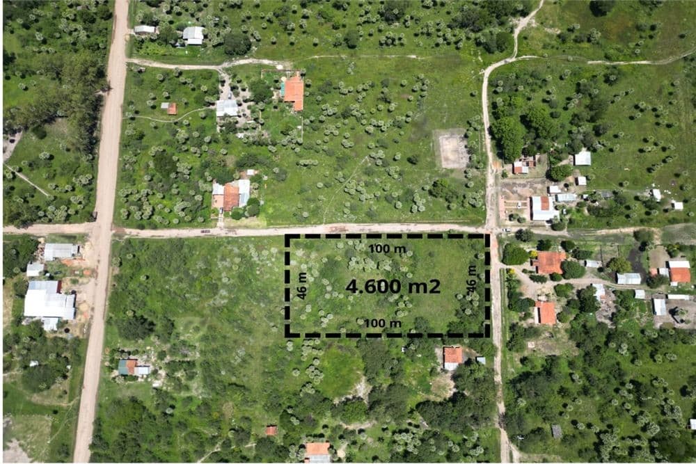 Terreno en ESQUINA – Chacoi, Nueva Asunción. 1,100,000,000 ₲ – 2