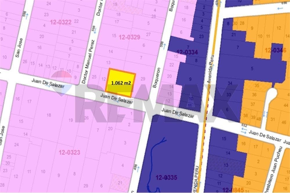 AMPLIO TERRENO DE 1.062 M2 EN LAS MERCEDES. 580,000 $ – 2