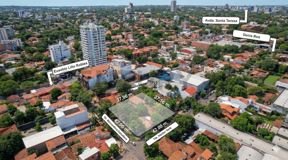 Terreno Estratégico de 1.580 m² en Esquina a Pasos del Eje Corporativo – Ycuá Satí, Asunción – 2