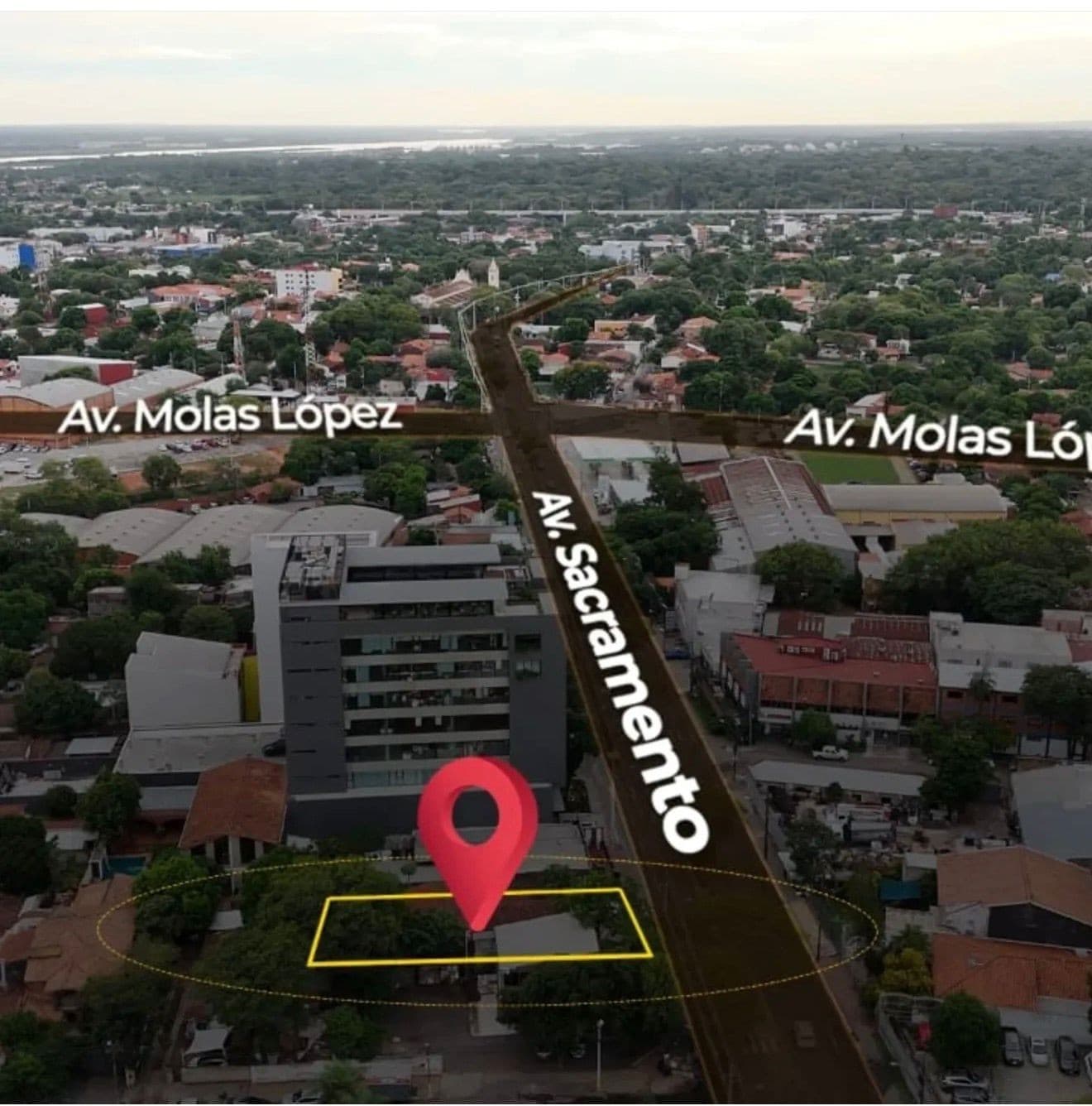 SUPER BUENA UBICACION, VENDO 600 M2 SOBRE AVDA SACRAMENTO. (15 X 40) 300.000 US