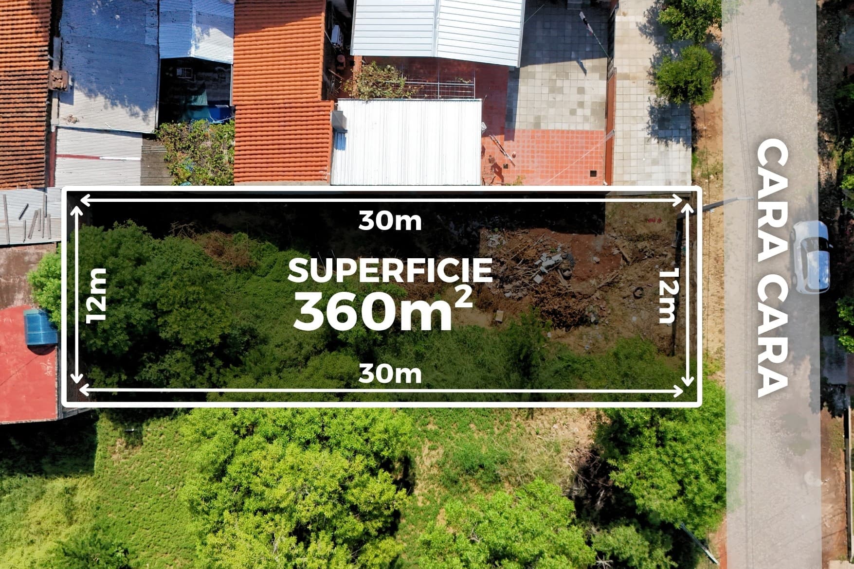 Terreno en venta – Lambaré - Sobre Cara Cara – 2