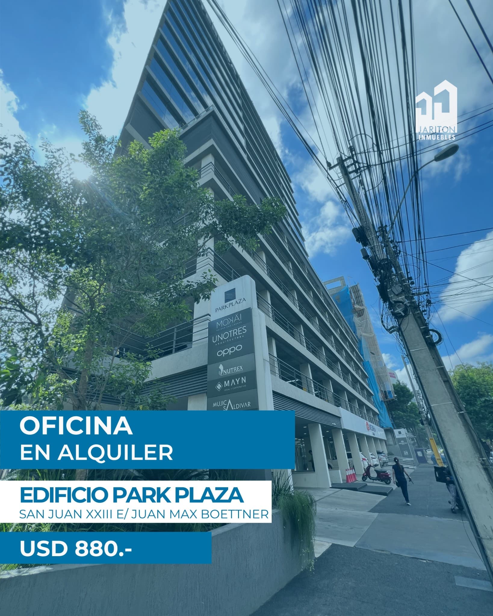 Oficina exclusiva en el Edificio Park Plaza | Eje Corporativo ✨