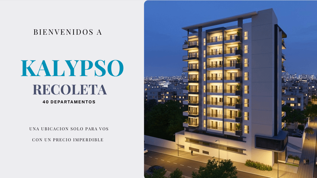 Reserva tu primer departamento en Recoleta con USD 4.150