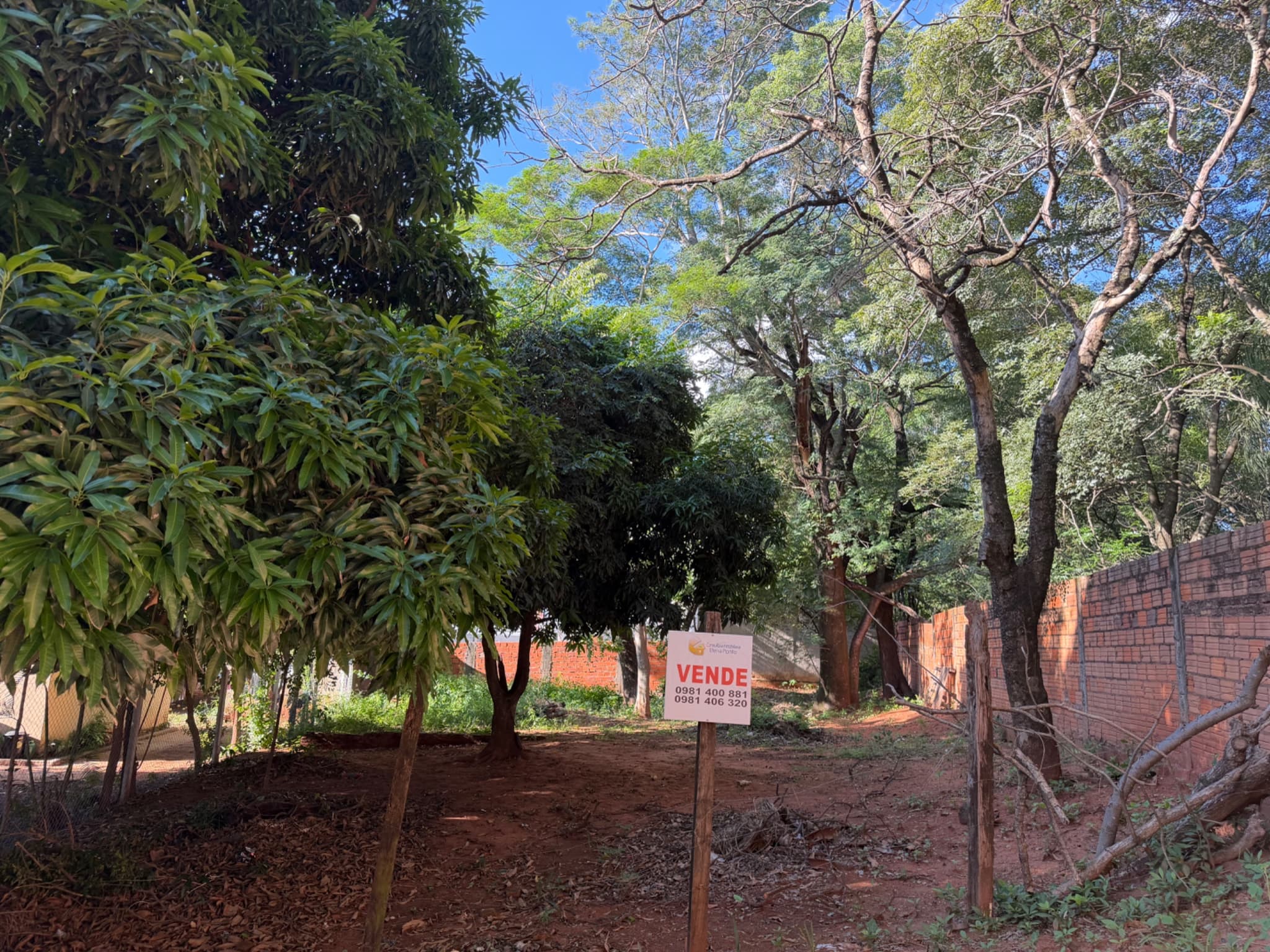VENDO TERRENO EN CUL DE SAC