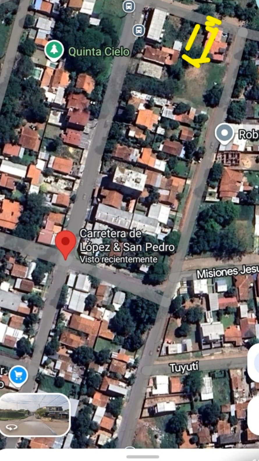 *Terreno en Lambare a 30 ms de Carretera Lopez sobre empedrado, Puerto Pabla* *15x24 total 360 m2* *gs 360.000.000* https://maps.app.goo.gl/AiNhDXyKE9x5ifNM6?g_st=aw – 2