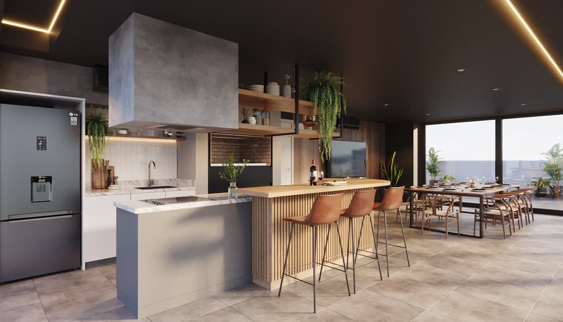 Departamento de 2 Dormitorios y 2 Baños Balcon Amplio en Venta – Near Shopping Mariscale Villa Morra / Recoleta – 2