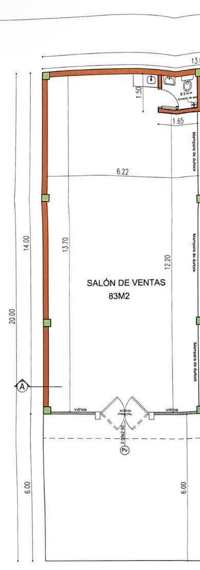 Exclusivo Salón Comercial en Alquiler sobre la Prestigiosa Avenida Santa Teresa – 2