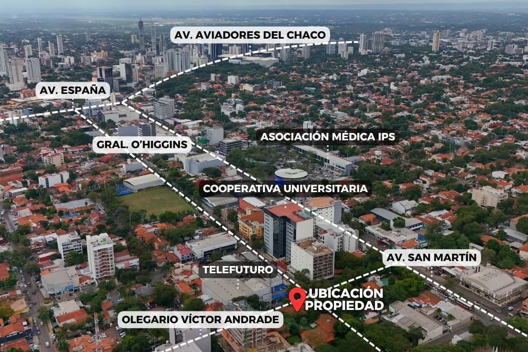 Vendo esquina de 1076 m2 en Villa Morra – 3