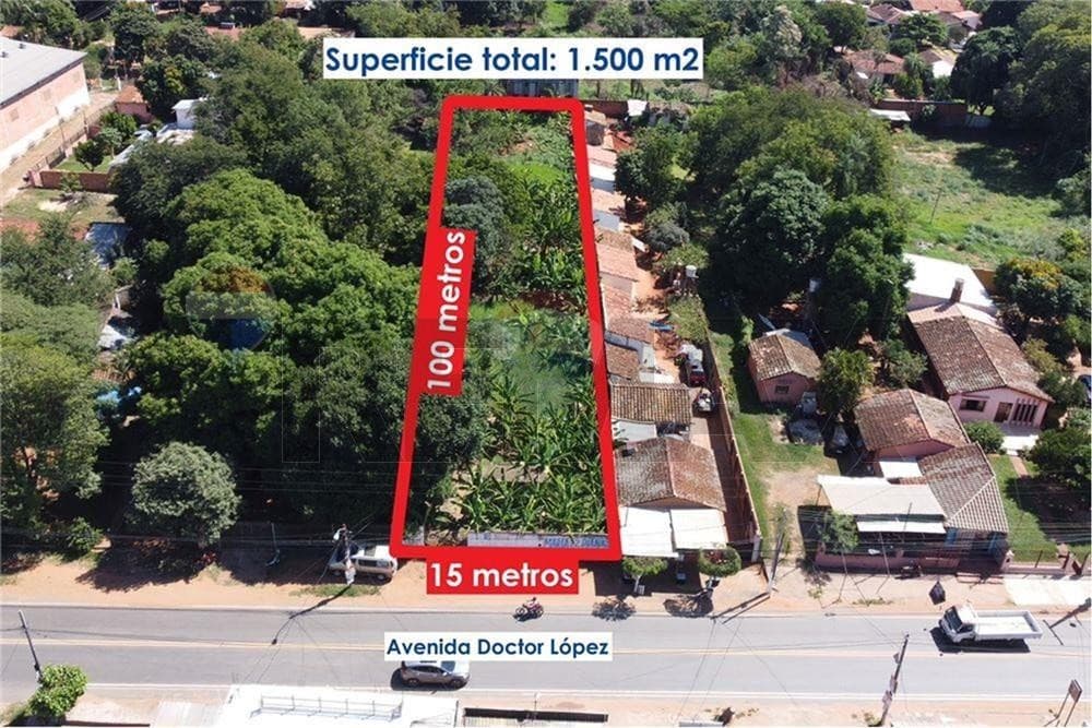 En venta amplio terreno sobre ruta en Capiatá J.A.