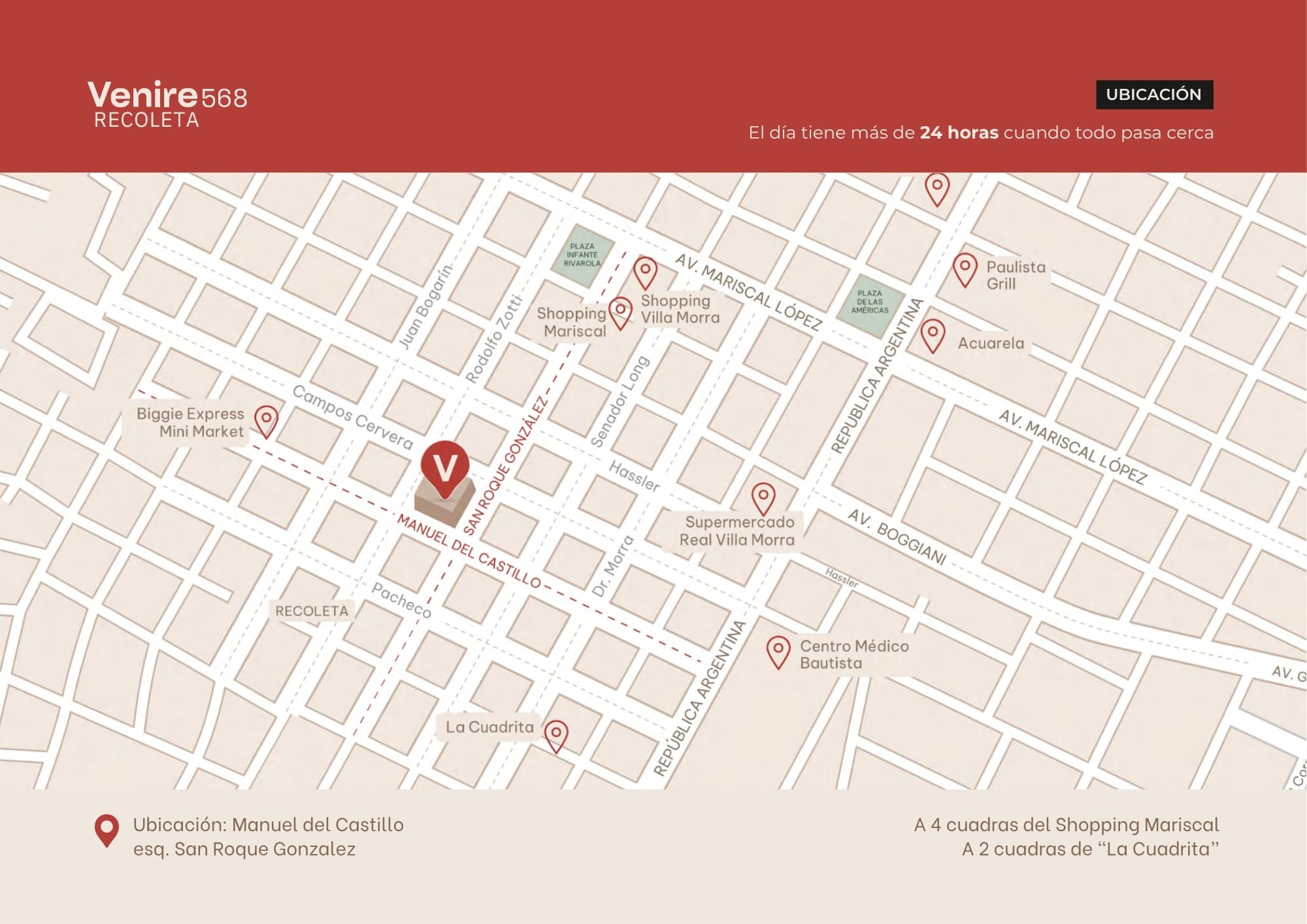 VENTA DEPARTAMENTOS ZONA LA CUADRITA - Barrio Recoleta Asuncion – 2