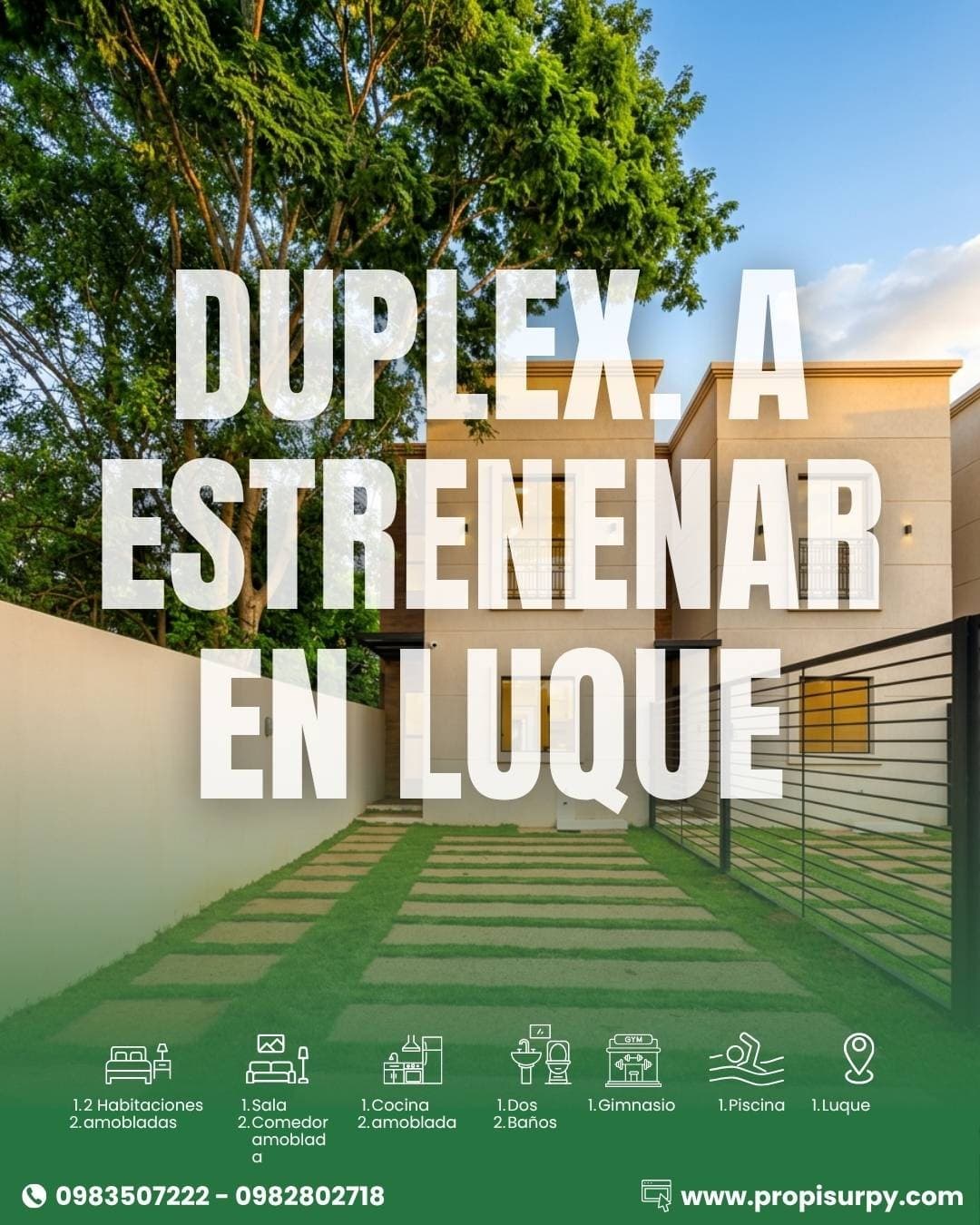 Dúplex en Alquiler Luque