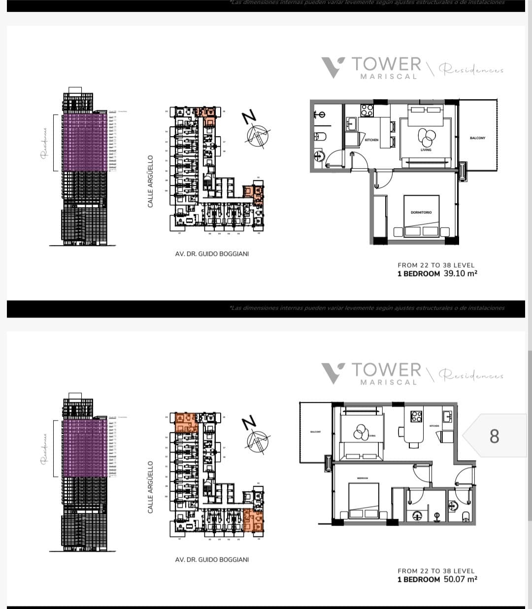 V TOWER Villa Morra: Exclusividad Residencial en una torre familiar exclusiva y Oportunidad de Inversión en un Modelo Híbrido Hotel-ARBNB on acceso y amenities separados. – 3