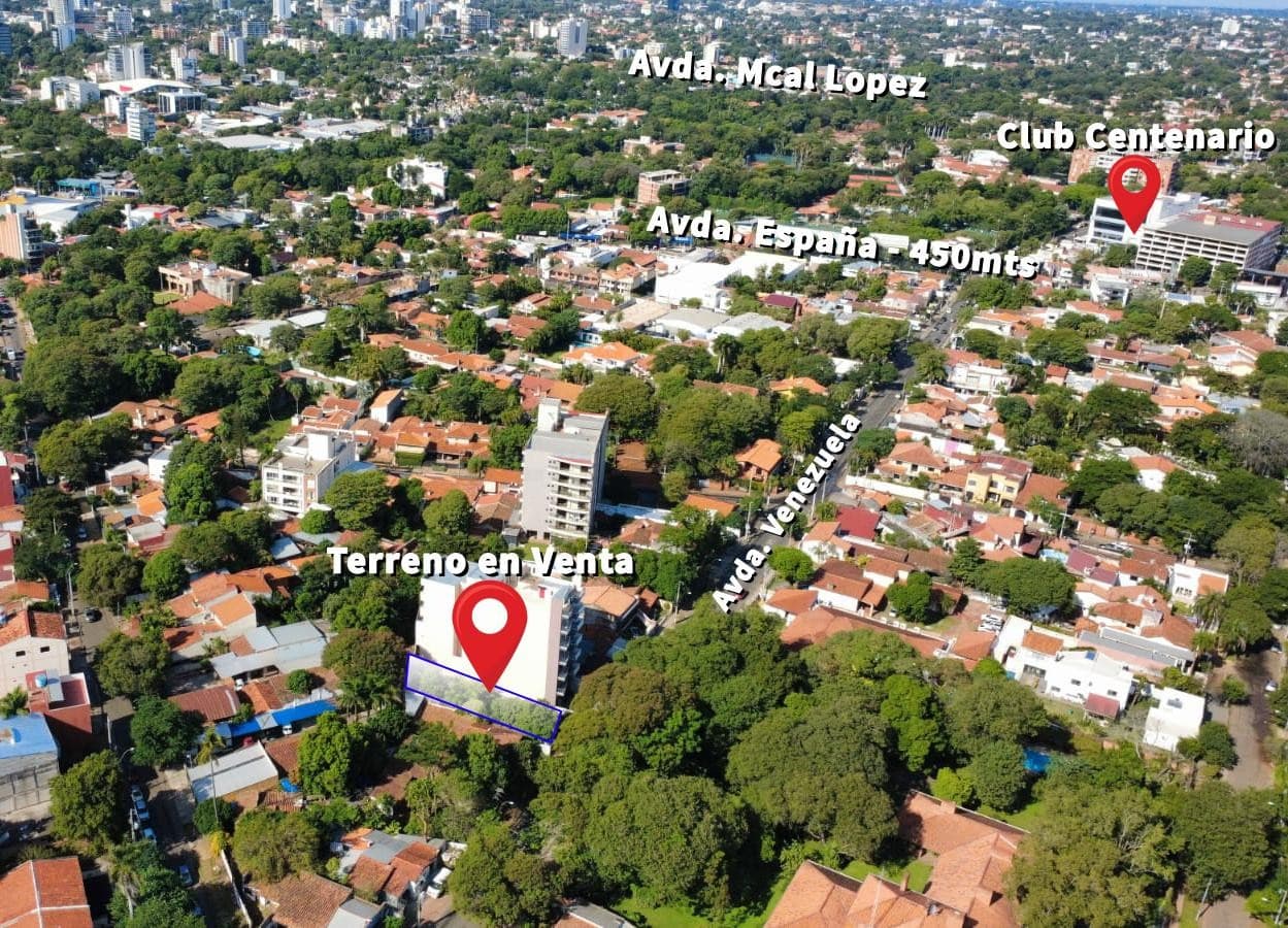 ¡Oportunidad Única! Terreno Exclusivo sobre Avda. Venezuela, a solo 1 cuadra del prestigioso Club Centenario.
