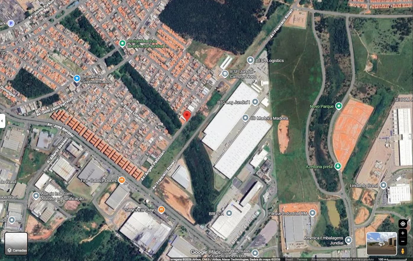 Galpão Novo - Polo Logístico/Industrial de Jundiaí/SP