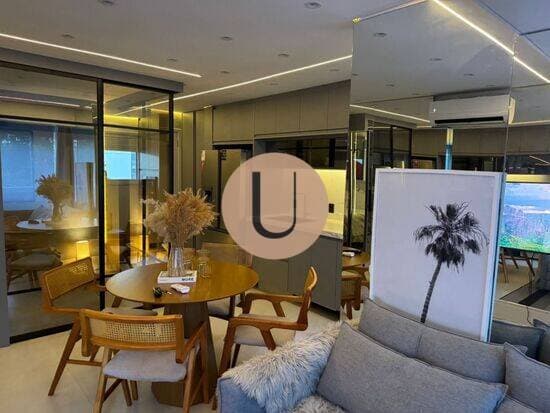 Apartamento com 1 dormitório, 50 m² - venda por R$ 1.299.000,00 ou aluguel por R$ 20.450,00/mês - Dezoito do Forte Empresarial - Barueri/SP