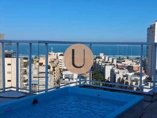 Cobertura com 3 dormitórios, 235 m² - venda por R$ 1.580.000,00 ou aluguel por R$ 13.330,05/mês - Jardim Praiano - Guarujá/SP