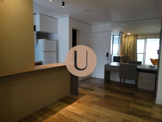 Apartamento com 1 dormitório mobiliado para alugar, 54 m² por R$ 10.500/mês - Vila Nova Conceição - São Paulo/SP