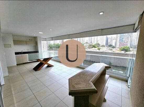 Apartamento com 3 dormitórios para alugar, 138 m² por R$ 15.460,01/mês - Brooklin Paulista - São Paulo/SP