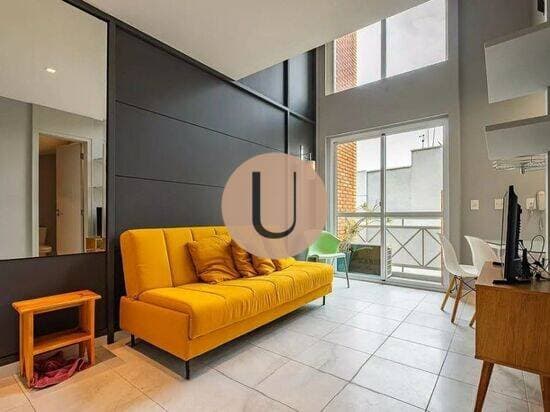 Loft com 1 dormitório para alugar, 42 m² - Paraíso - São Paulo/SP